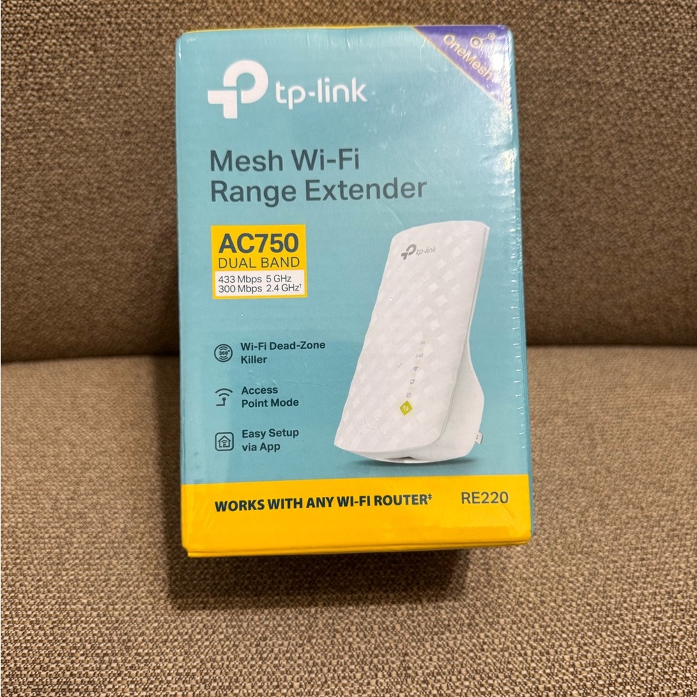 TP-Link White Dual Band Wi-Fi Extender | NWT